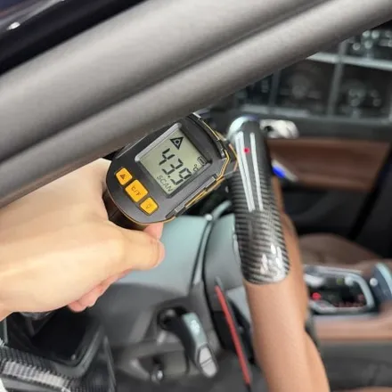 [올인게러지] BMW G바디 X6 25년식 페리 카본핸들 D컷 브라운 교체시공했습니다 / 서울 용산 도원동