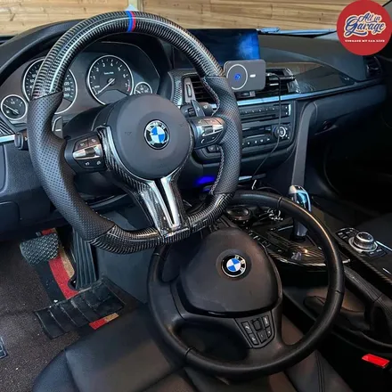 BMW F30 3시리즈 320i , M카본핸들 교체 / 서울 용산 중구