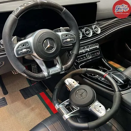 벤츠C257 CLS450 / 신형벤츠AMG핸들 교체시공 (AMG열선핸들) / 서울 용산 중구