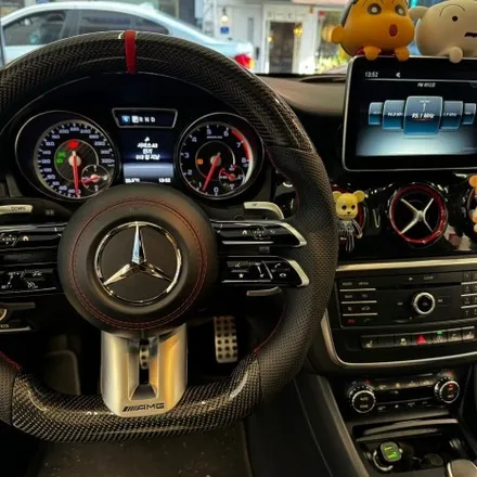 [올인게러지] 벤츠 C117 CLA45AMG 15년식 레드라인 카본 잠자리핸들 튜닝 멋지게 만들어드렸습니다 / 서울 용산 도원동