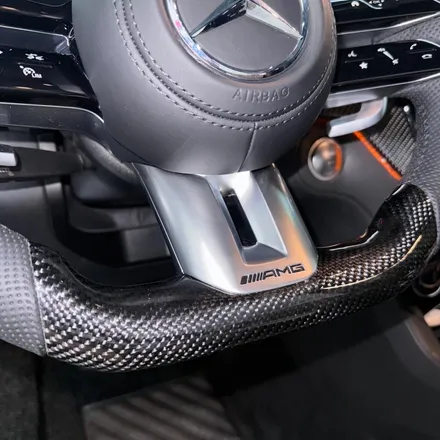 [올인게러지] 벤츠 W166 GLE63AMG 최신형 카본 잠자리 AMG핸들 튜닝 / 서울 용산 도원동