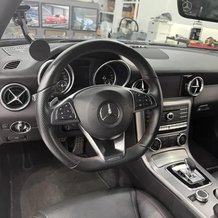 [올인게러지] 벤츠 R172 SLC43AMG 신형 AMG핸들 튜닝 순정형 & 레드라인포인트 / 서울 용산 도원동