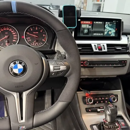 [올인게러지] BMW 2시리즈 F45 액티브 투어러 F바디 M핸들 알칸타라버전 튜닝 / 서울 용산 도원동