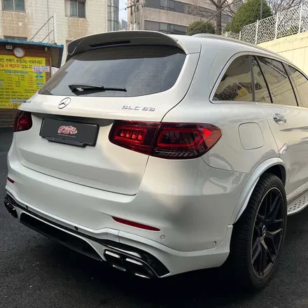 벤츠 W253 GLC63 바디킷 페리 신형컨버젼 바디킷 + 정품헤드라이트 . 테일램프 작업 신형개조 / 서울 용산 중구