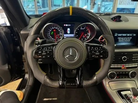 [올인게러지] 벤츠 R172 SLC43AMG 17년식 올블랙 카본D컷 AMG핸들 옐로우포인트 / 서울 용산 도원동