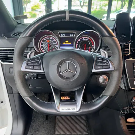 [올인게러지] 벤츠 W166 GLE63AMG 최신형 카본 잠자리 AMG핸들 튜닝 / 서울 용산 도원동