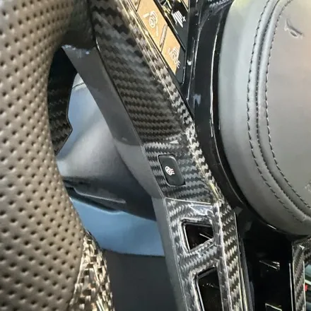[올인게러지] BMW G80 M3 페리 정품 M카본핸들 D컷 교체했습니다 / 서울 용산 도원동