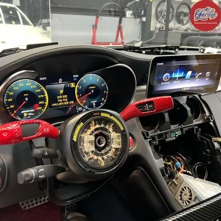 벤츠W205 C43AMG 북미형 / 벤츠후기형 컨버전 실내 신형개조 / 서울 용산 중구