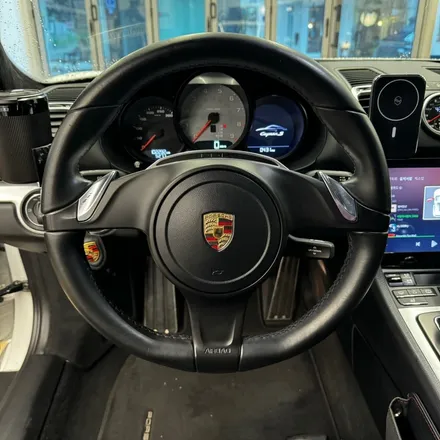 [올인게러지] 포르쉐 981 카이맨 GTS 열선 적용 GT커스텀핸들 이제는 차량에 걸맞는핸들 장착 / 서울 용산 도원동