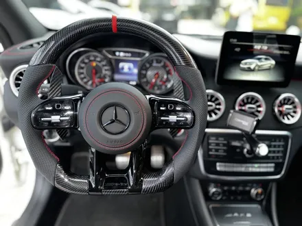 [올인게러지] 벤츠 A45AMG 신형 올블랙 AMG카본핸들 레드라인 포인트 튜닝 완성! / 서울 용산 도원동