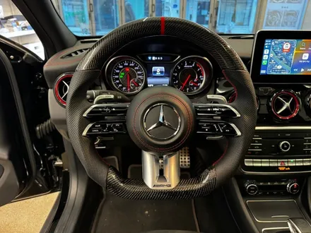 [올인게러지] 벤츠 X156 GLA45AMG 최신형 카본 잠자리 AMG핸들 레드라인 카본D컷 튜닝 / 서울 용산 도원동