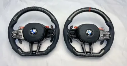 BMW X6M 25년식 페이스리프트 신형 M카본핸들 디컷 교체 / 서울 용산 도원동