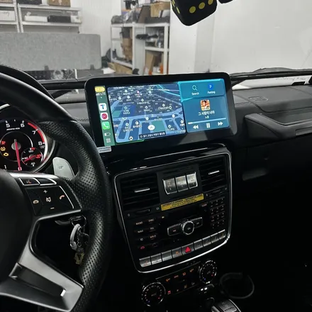 [올인게러지] 벤츠 W463 G63AMG 12.3인치 안드로이드올인원 모니터 교체로 편의성 업그레이드 / 서울 용산 도원동