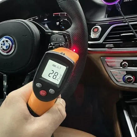 [올인게러지] BMW 7시리즈 G11 730LD MSP 2020 전체 타공가죽 D컷 M핸들 마그네틱패들쉬프트 + 50주년 엠블럼 튜닝 / 서울 용산 도원동