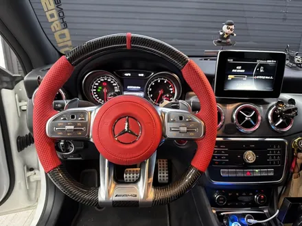 [올인게러지] 벤츠 C117 CLA220 2018 강렬한 레드컬러의 AMG D컷 카본핸들 튜닝 / 서울 용산 도원동
