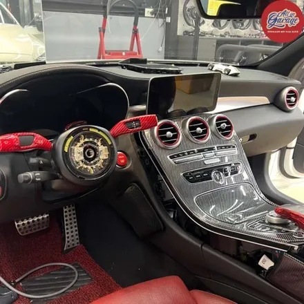 벤츠W205 C43AMG 북미형 / 벤츠후기형 컨버전 실내 신형개조 / 서울 용산 중구