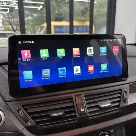 [올인게러지] BMW E84 X1 F바디 M핸들 + 안드로이드 12.3인치 모니터 완벽 컨버젼! / 서울 용산 도원동