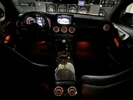 [올인게러지] 벤츠 W205 C200 쿠페 최신형 카본잠자리핸들 교체 + 1,2열 송풍구 엠비언트 시공 완성! / 서울 용산 도원동