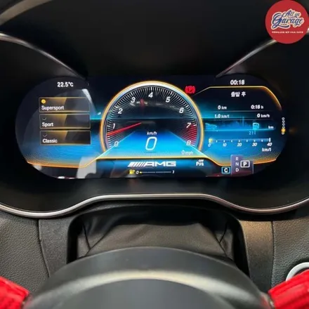 벤츠W205 C43AMG 북미형 / 벤츠후기형 컨버전 실내 신형개조 / 서울 용산 중구