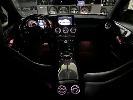 [올인게러지] 벤츠 W205 C200 쿠페 최신형 카본잠자리핸들 교체 + 1,2열 송풍구 엠비언트 시공 완성! / 서울 용산 도원동