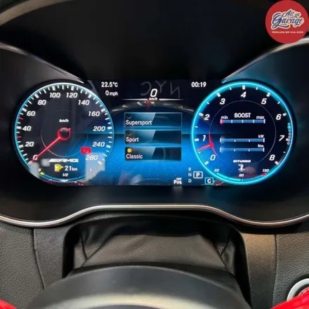 벤츠W205 C43AMG 북미형 / 벤츠후기형 컨버전 실내 신형개조 / 서울 용산 중구