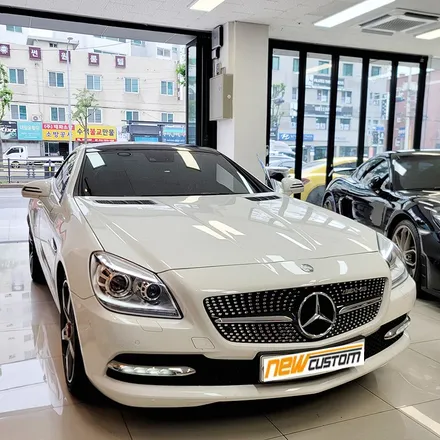 [올인게러지] 벤츠 R172 slk200 신형amg핸들 교체 AMG핸들 벤츠카본핸들,벤츠신형핸들 / 서울 용산 중구