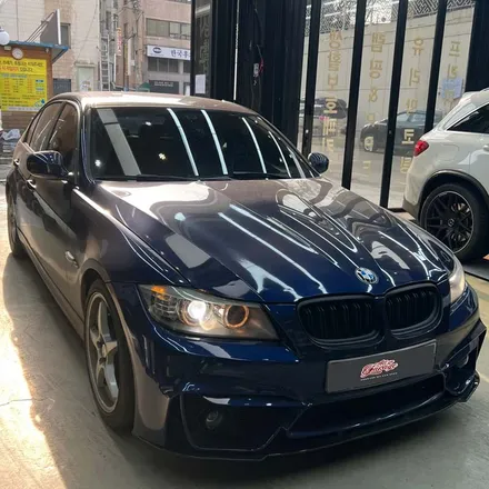 [올인게러지] BMW E90 320D / F바디 M카본핸들 교체 / 신형개조 / 순정레트로핏 / 서울 용산 중구