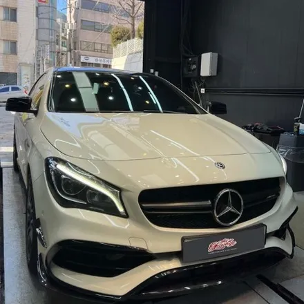 [올인게러지] 벤츠 C117 CLA45AMG 신형 AMG핸들 교체 / 카본디컷 / 서울 용산 중구
