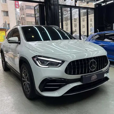 벤츠 GLA45 AMG핸들 교체   어질리티 셀렉트 작업 / 벤츠순정레트로핏 / 서울 용산 중구
