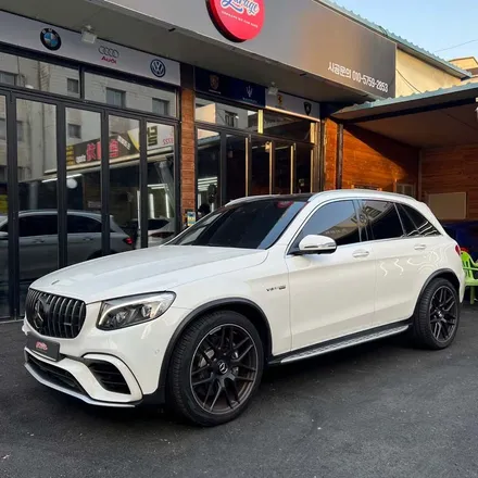 벤츠 W253 GLC63 바디킷 페리 신형컨버젼 바디킷 + 정품헤드라이트 . 테일램프 작업 신형개조 / 서울 용산 중구