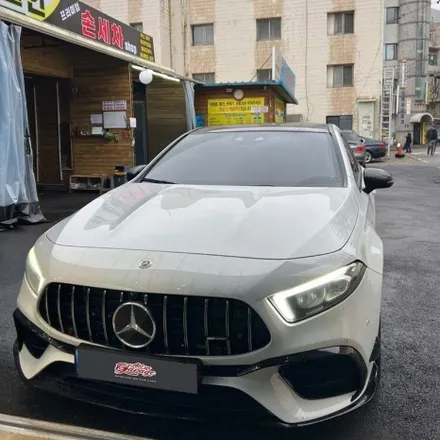 벤츠 W177 A45  카본AMG핸들 + 어질리티셀렉트 교체 순정레트로핏 실내의 변화 기능업그레이드 / 서울 용산 중구