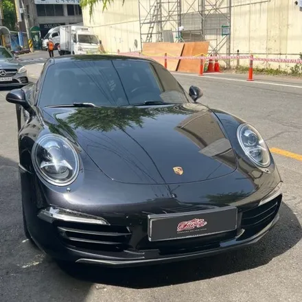 포르쉐 911 991 카레라4S 포르쉐신형핸들 교체 + 브라운컬러맞춤 정품레트로핏튜닝 / 서울 용산 중구