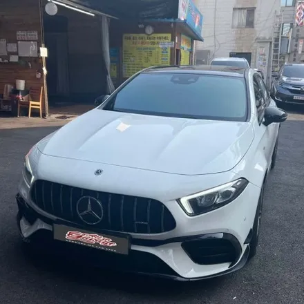 벤츠 W177 A45amg AMG핸들 + 어질리티셀렉트 교체 순정레트로핏 실내의 변화 기능업그레이드 / 서울 용산 중구