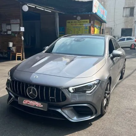 벤츠 C118 CLA45S amg AMG카본D컷핸들교체 ,  실내의 변화 기능업그레이드 / 서울 용산 중구