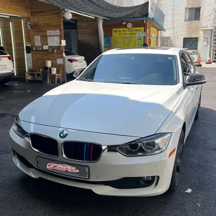 BMW F30 3시리즈 320D M카본핸들 교체 , 퍼포먼스 실내튜닝 / 서울 용산 중구