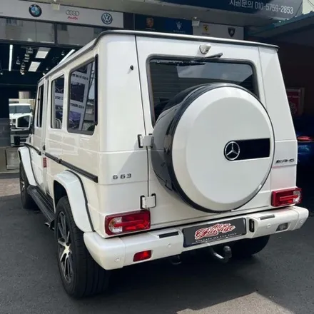 벤츠 W463 G바겐 G63 AMG 최신형 잠자리AMG카본핸들 교체로 실내 드레스업 / 서울 용산 중구