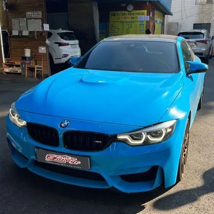 BMW F82 M4 카본트림 교체 및 패들쉬프트연장 색상변경 교체M1,M2 버튼교체 / 서울 용산 중구
