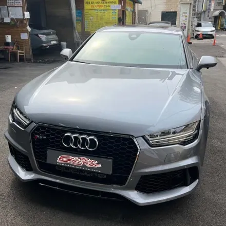 아우디 A7 40TFSI 콰트로 / 신형아우디R8D컷핸들교체작업 / 서울 용산 중구