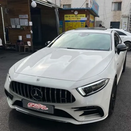 벤츠C257 CLS300D / 1920 벤츠 AMG핸들 카본D컷 교체 / 서울 용산 중구