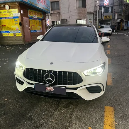 벤츠 CLA45S AMG 잠자리핸들 마그네틱패들쉬프트으로 업그레이드했습니다. / 서울 용산 중구