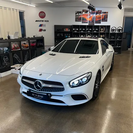 벤츠 R231 SL400 후기형 모델 최신형 AMG 잠자리핸들 교체 / 벤츠 / SL-클래스 / 서울 용산 중구