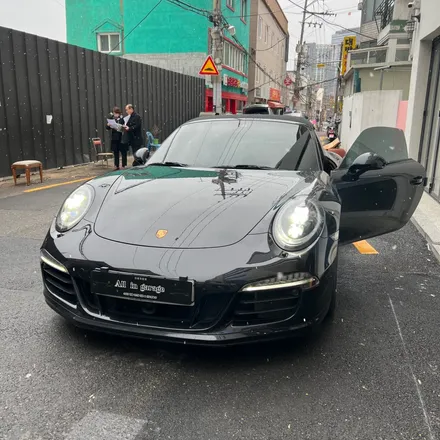 포르쉐 [991] 911 카레라 S 정품 신형핸들 교체 순정열선기능 사용 / 서울 용산 중구