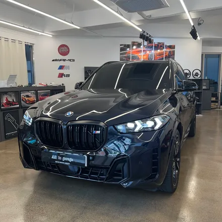 BMW G05 X5 M60I 카본핸들 교체했습니다 D컷의 스포티한 그립감 / 서울 용산 중구
