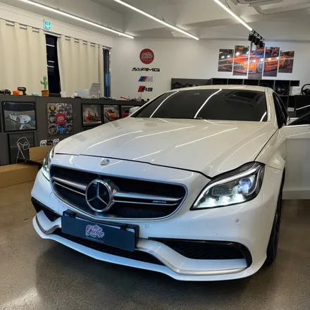 벤츠 W218 CLS63AMG 신형 벤츠 AMG핸들 LED퍼포먼스 카본 D컷 디자인 / 서울 용산 중구