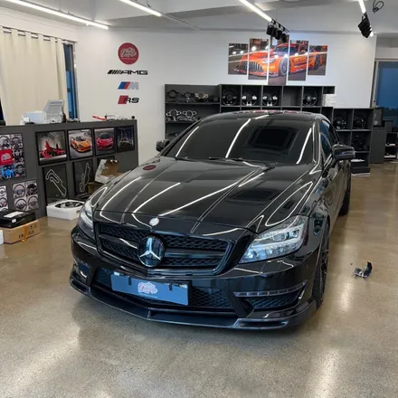 벤츠 W218 CLS63 AMG 카본D컷 디자인 AMG핸들 튜닝 / 서울 용산 중구