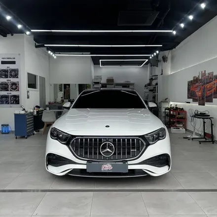 [올인게러지] W214 벤츠 신형 E클래스 E300 24년식 4D전동트위터 및 미드레인지 커버 엠비언트 시공했습니다 / 서울 용산 도원동