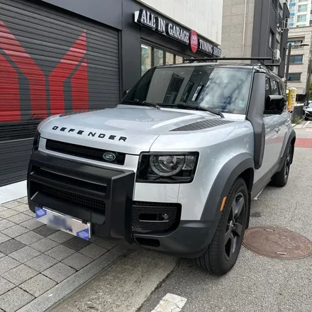 [올인게러지] 레인지로버 디펜더 카본 D컷 뼈대교체 열선 완벽 적용 단차없는 깔끔함 / 서울 용산 도원동