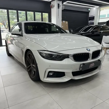 [올인게러지] BMW F32 430I 컨버터블 2018 M카본D컷핸들 스포티한 감성을 느껴보세요 / 서울 용산 도원동
