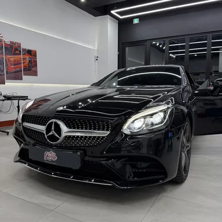 [올인게러지] 벤츠 R172 SLC43AMG 신형 AMG핸들 튜닝 순정형 & 레드라인포인트 / 서울 용산 도원동