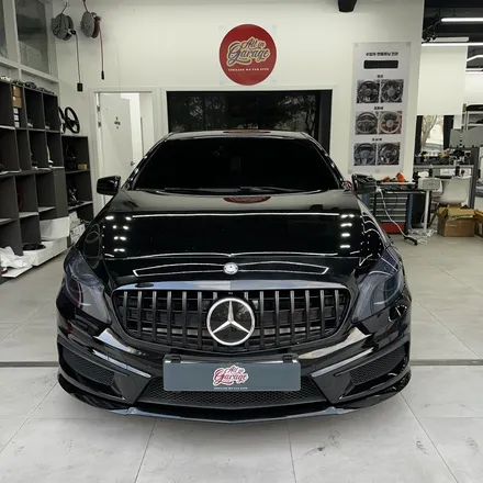 [올인게러지] 벤츠 W176 A45AMG 신형 AMG카본 D컷핸들 튜닝 가장 인기가 많은 제품 / 서울 용산 도원동